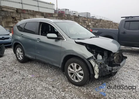 2012 Honda Cr-V Exl из США, поврежденный, VIN JHLRM4H77CC022510